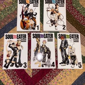 Soul Eater Manga Volumes 1-5